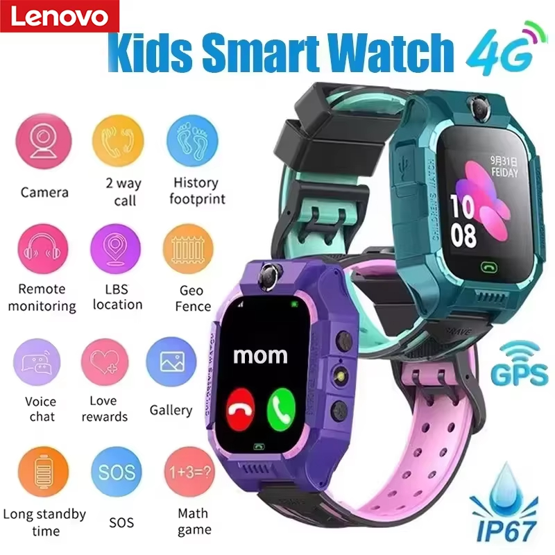 Smartwatch Id - Lenovo Q19 Kids Smart Watch GPS