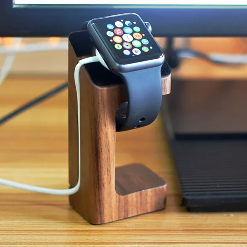 Wooden Apple Watch Charger Sta – Apple Smartwatch Accessories recenzja i cena