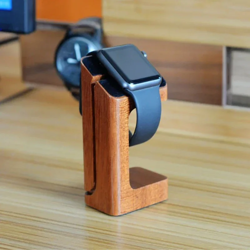 Wooden Apple Watch Charger Sta – Apple Smartwatch Accessories recenzja i cena