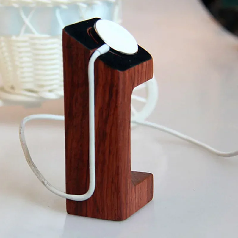 Wooden Apple Watch Charger Sta – Apple Smartwatch Accessories recenzja i cena