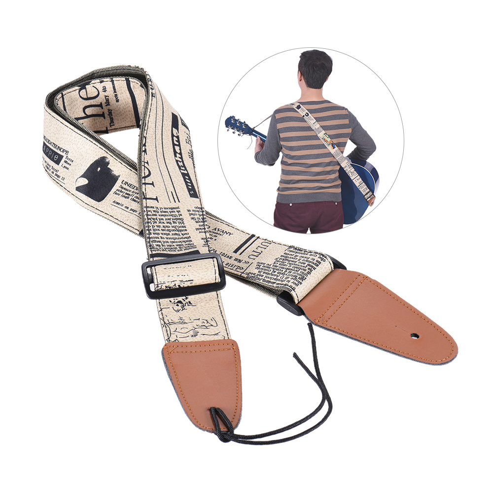 Comfortable Adjustable Guitar  – Leather Classic Strap recenzja i cena