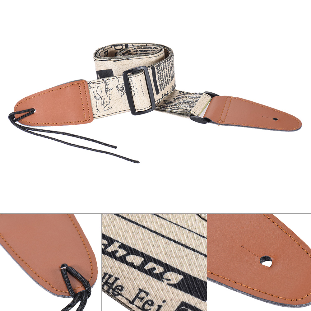 Comfortable Adjustable Guitar  – Leather Classic Strap recenzja i cena