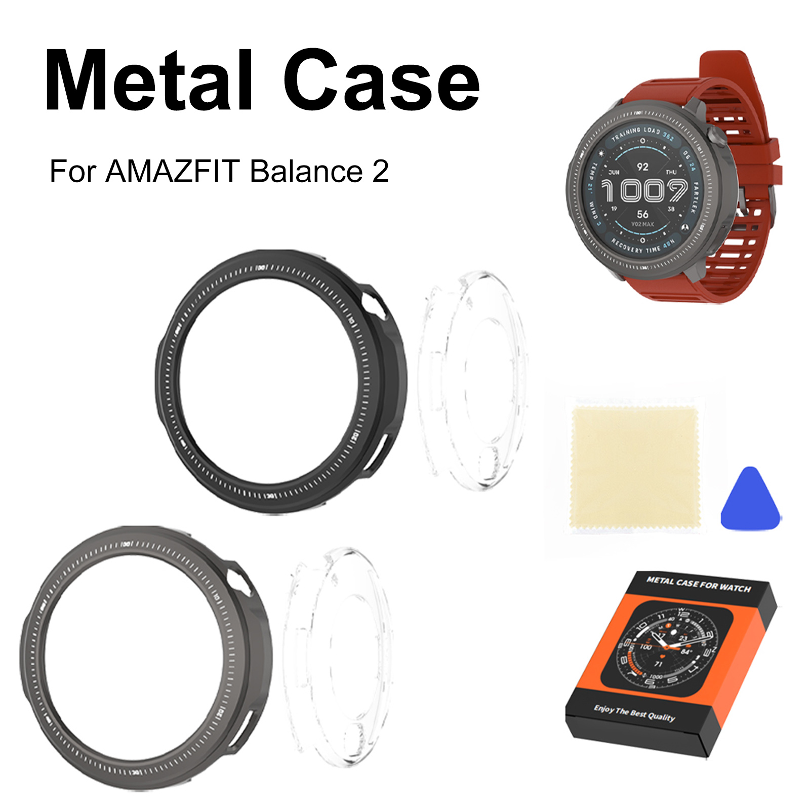Protective Bumper Shell Hollow – Amazfit Smartwatch Accessories recenzja i cena