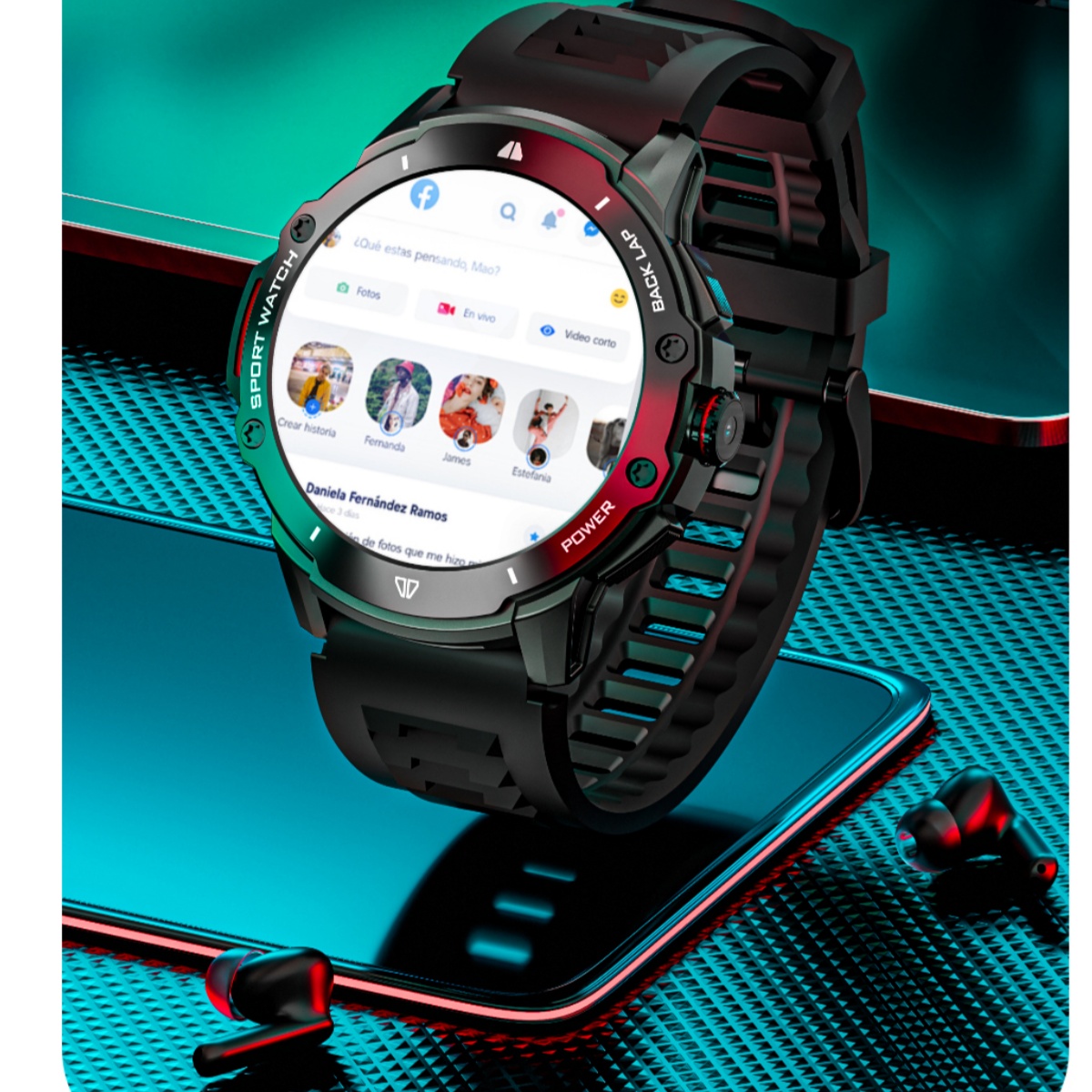 8+128GB Smart Watch 1.43''AMOL – Smartwatch Store recenzja i cena