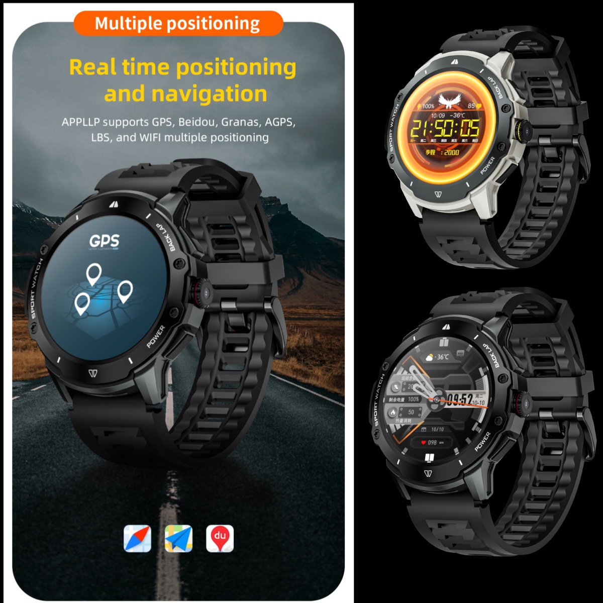 8+128GB Smart Watch 1.43''AMOL – Smartwatch Store recenzja i cena