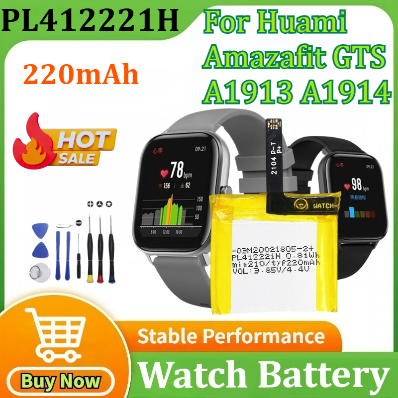 PL412221H Battery For Huami Am – Smartwatch A1914 recenzja i cena
