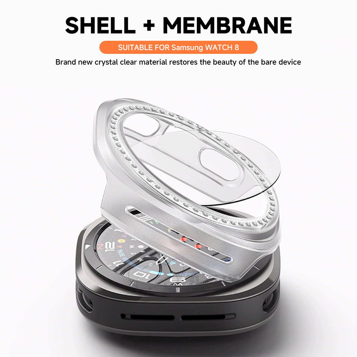 Case + Glass Full Coverage Bum – Samsung Smartwatch Accessories recenzja i cena