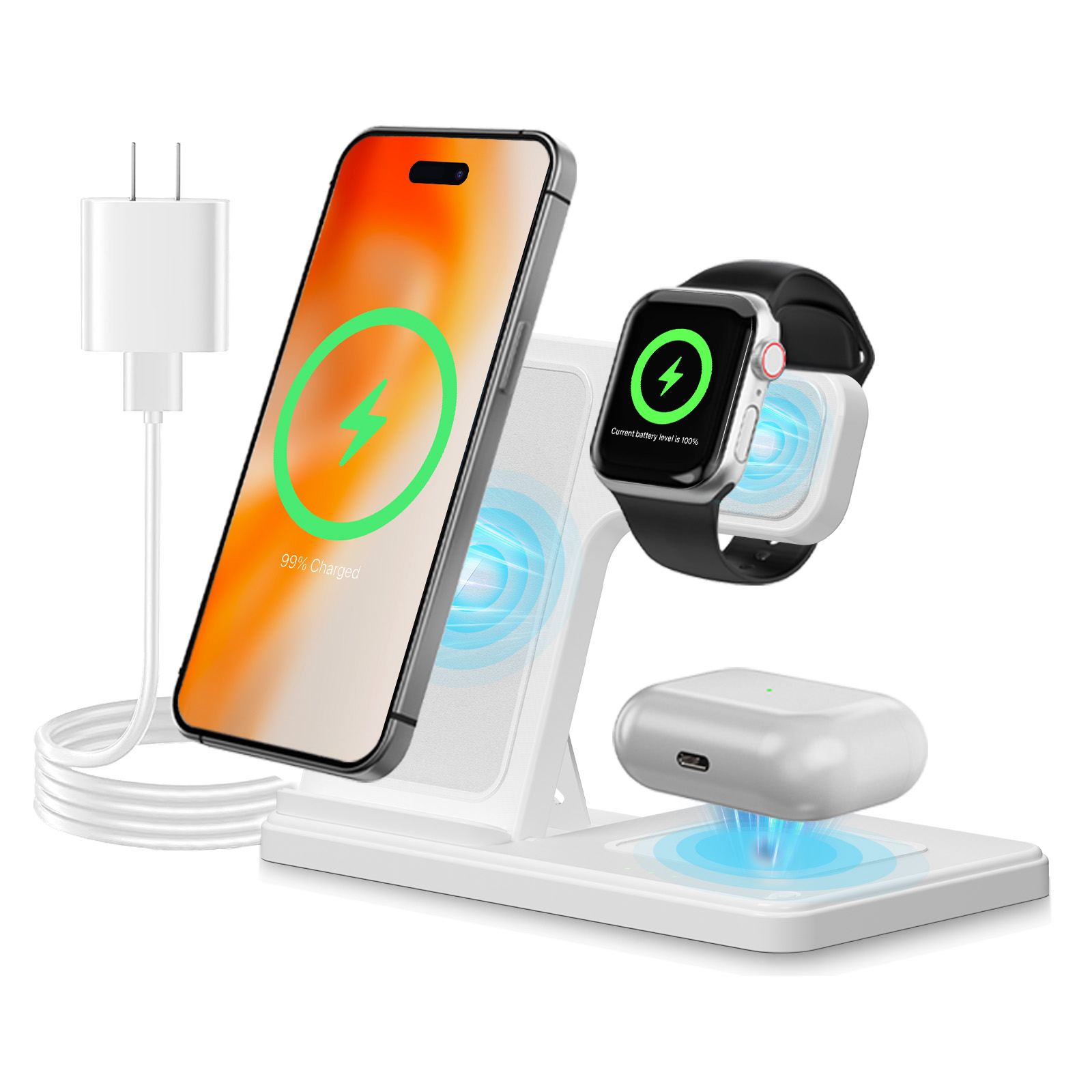 15W Magnetic Wireless Charger  – Smartwatch Ac recenzja i cena
