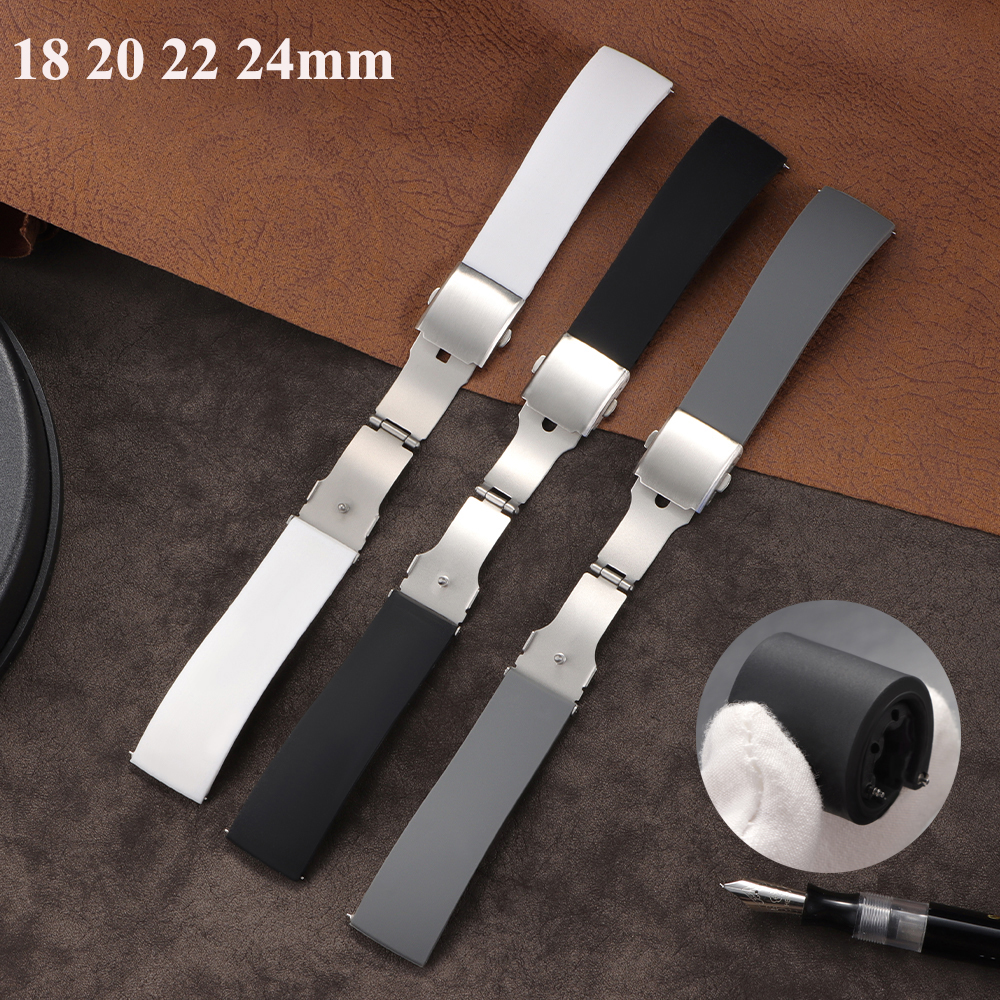 Quick Release Silicone 18mm 20 – Fossil Smartwatch Accessories recenzja i cena