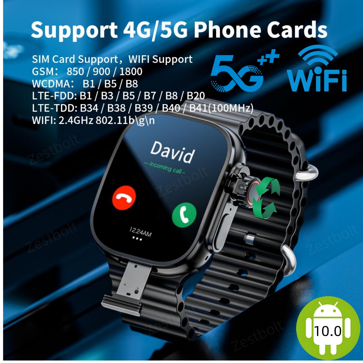 Curved Display 4G Android 10 S – Smartwatch Store recenzja i cena