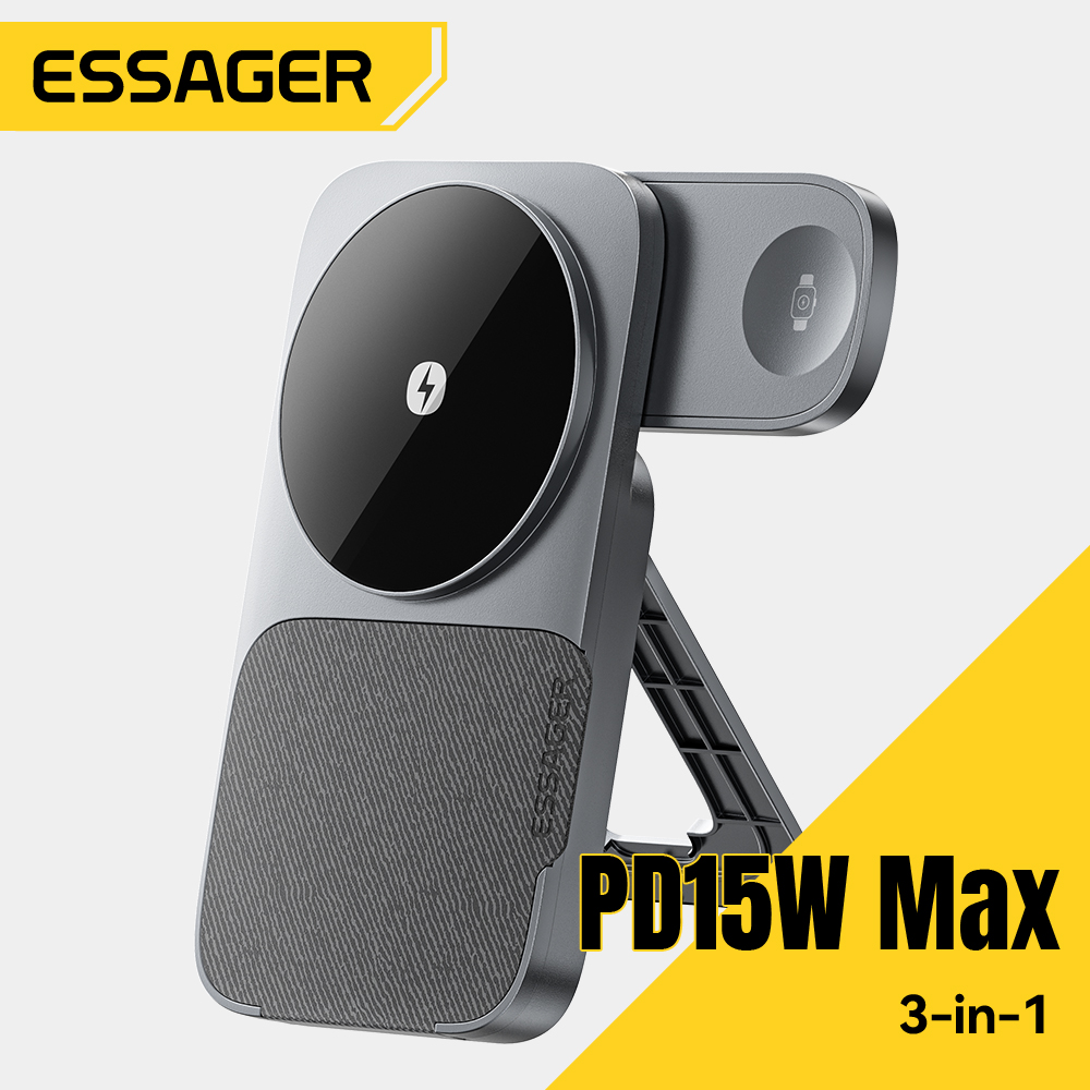 Essager 3-in-1 Portable Foldin – Smartwatch Ac recenzja i cena