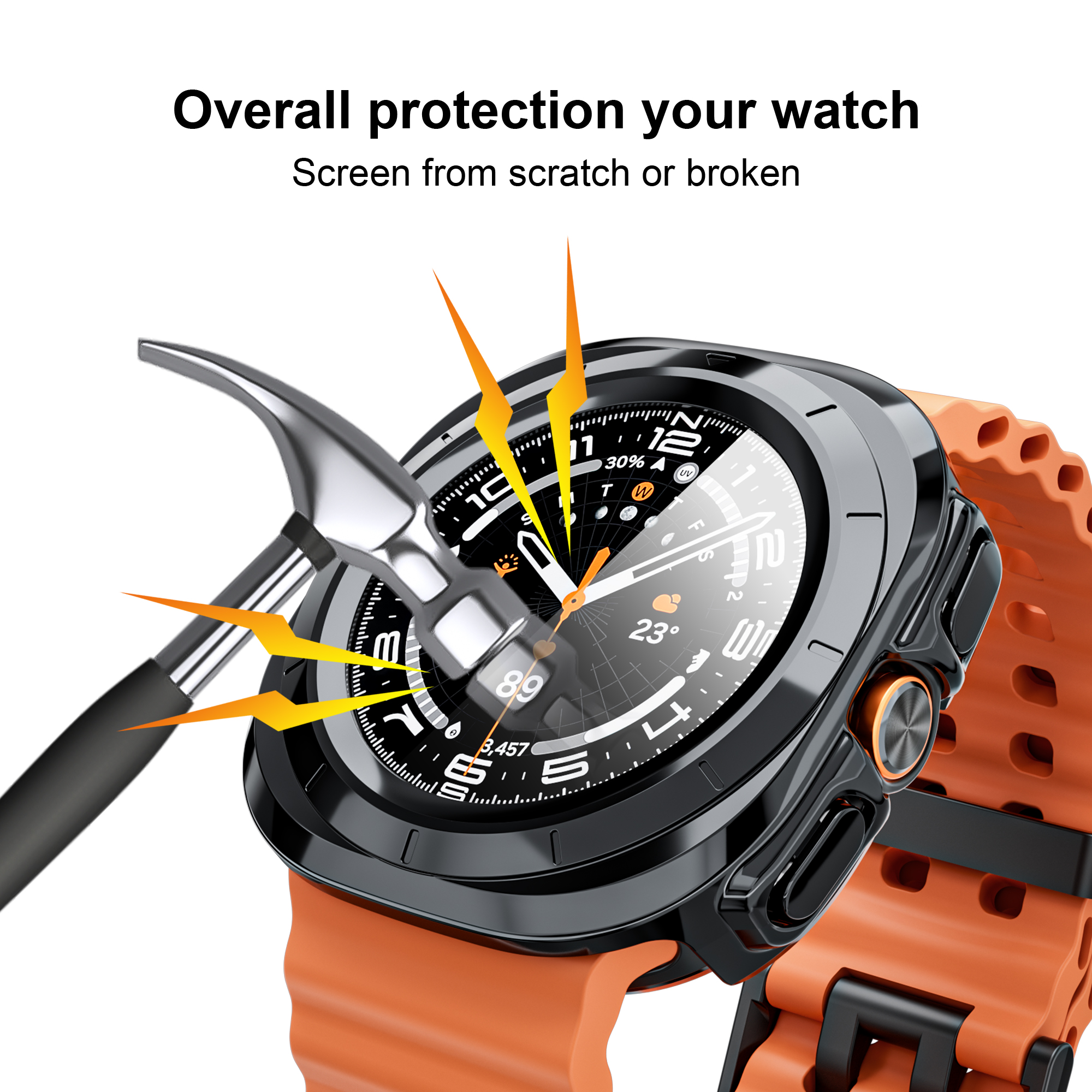 Case for Samsung Galaxy Watch  – Samsung Smartwatch Accessories recenzja i cena