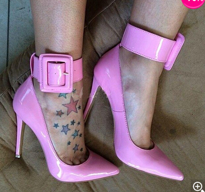 Ladies Charming Pink Patent Le – Leather Classic Strap recenzja i cena