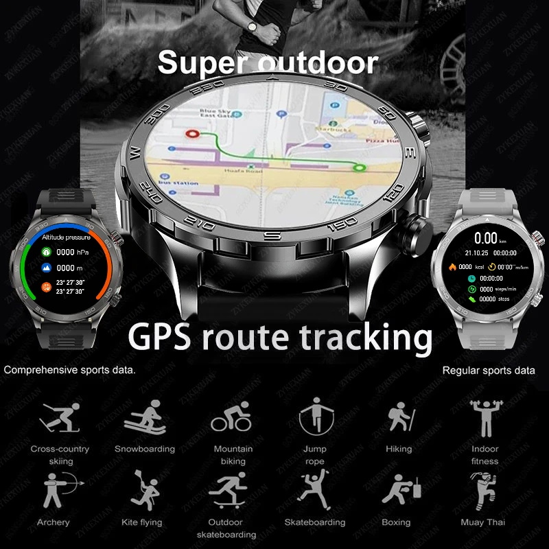 New GPS Track Smart Watch Men  – Smartwatch Faces recenzja i cena