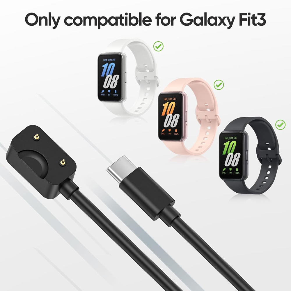 Black USB-C Charging Cord for  – Best Smartwatch Accessories recenzja i cena