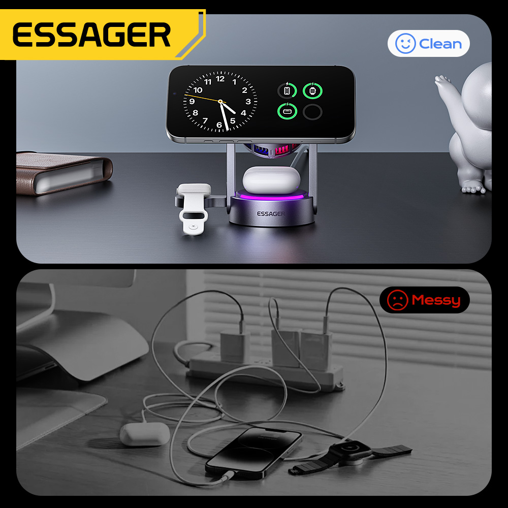 Essager 3 in 1 Magnetic Wirele – Smartwatch Ac recenzja i cena
