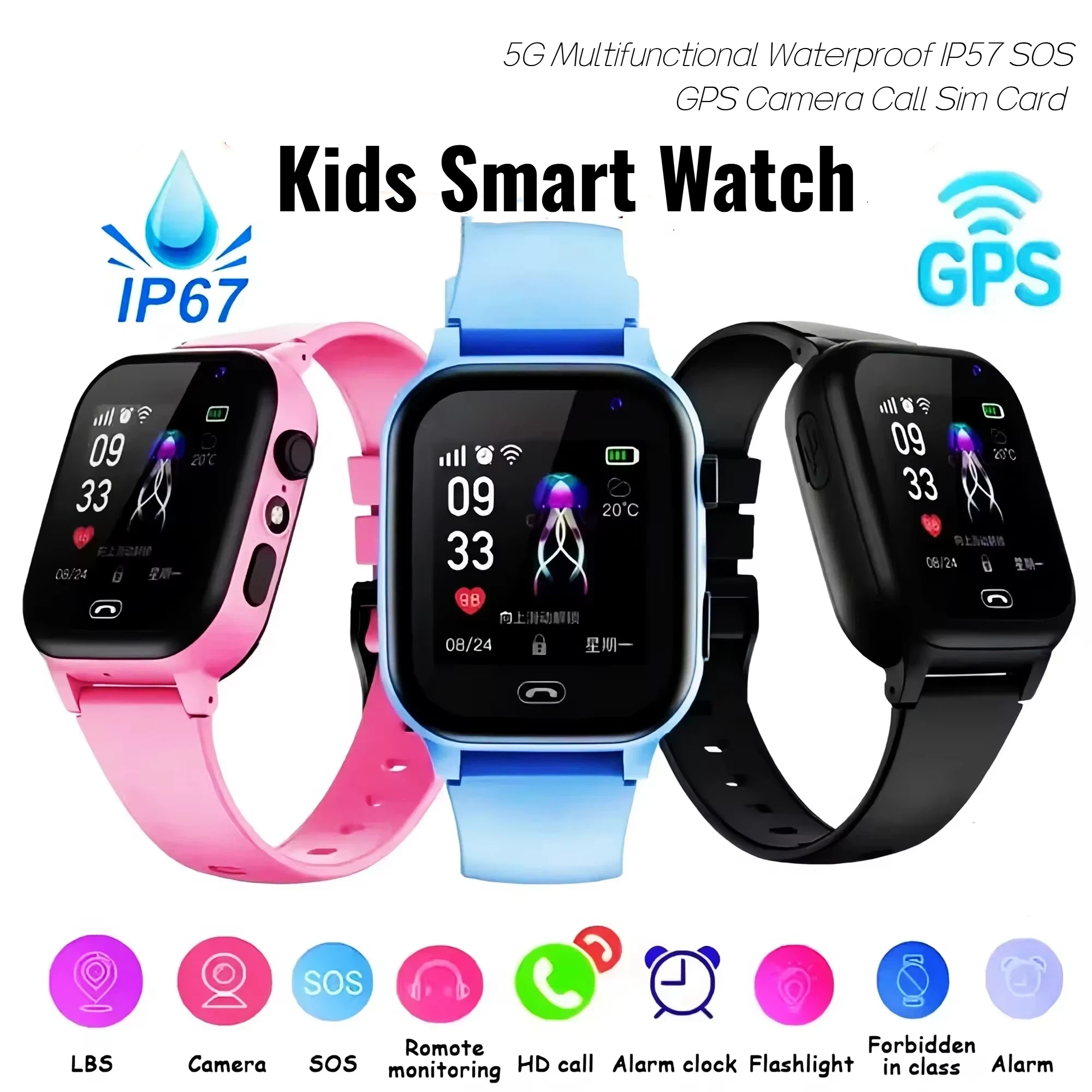 Lenovo Kids Smart Watch 5G GPS – Smartwatch Id recenzja i cena