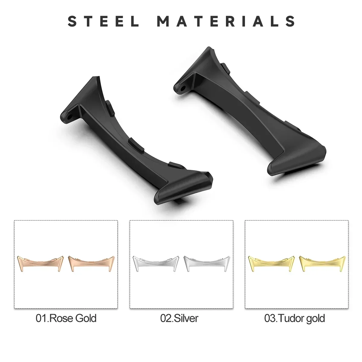 2pcs Watch Strap Connector Ada – Smartwatch Straps & Accessories recenzja i cena