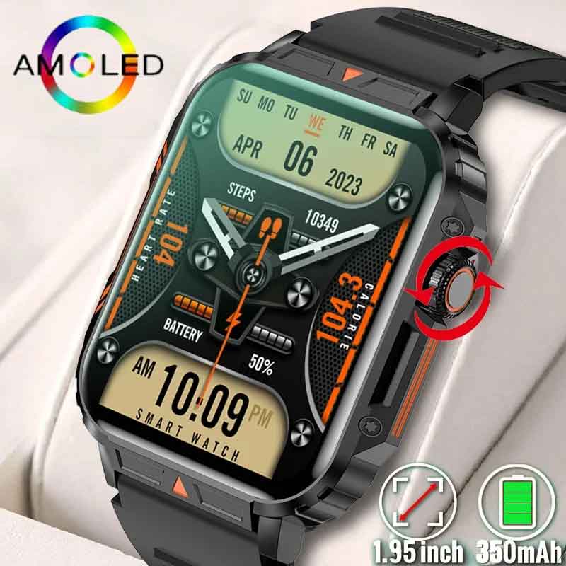 1.91 Outdoor Military Smart Wa – Smartwatch Faces recenzja i cena
