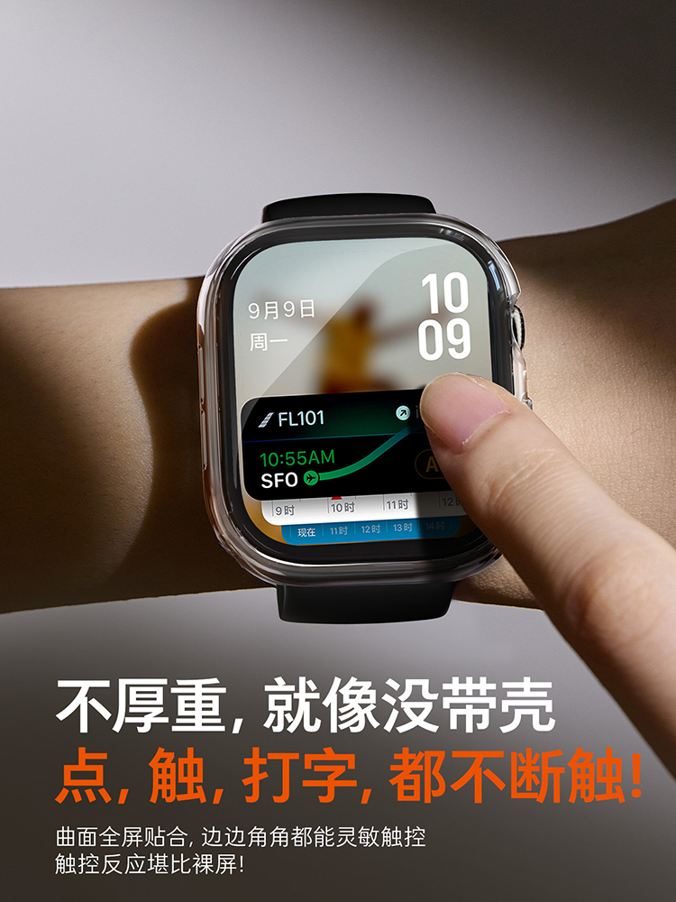 2pcs Tempered Glass Case For A – Apple Smartwatch Accessories recenzja i cena