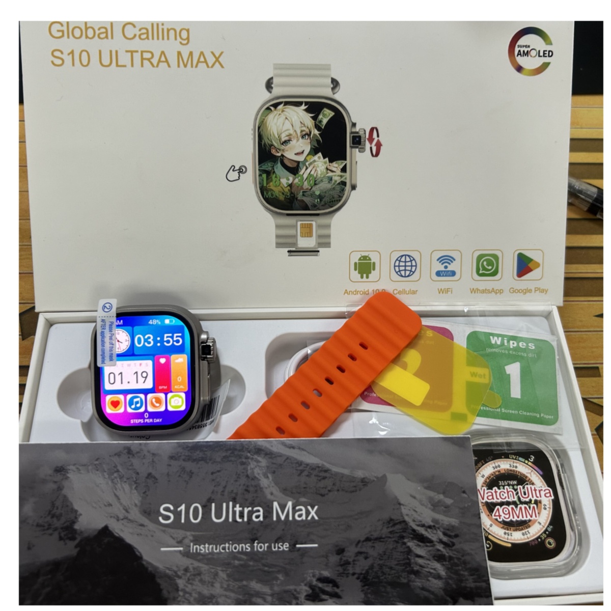 S10 Ultra Max Smartwatch 4G 5G – Smartwatch Instagram recenzja i cena