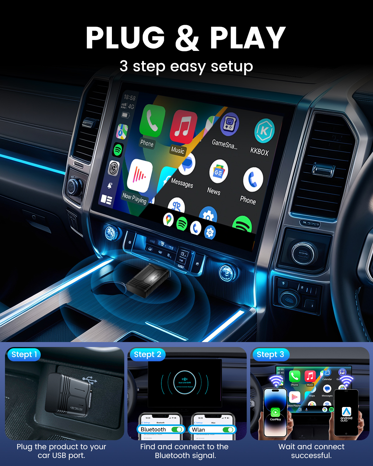 2026 NEW Wireless CarPlay Adap – Smartwatch Universal recenzja i cena