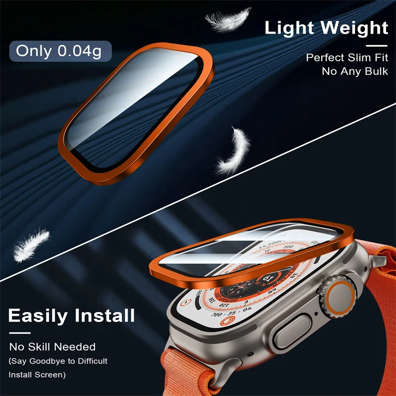 Tempered Glass for Apple Watch – Smartwatch Straps & Accessories recenzja i cena