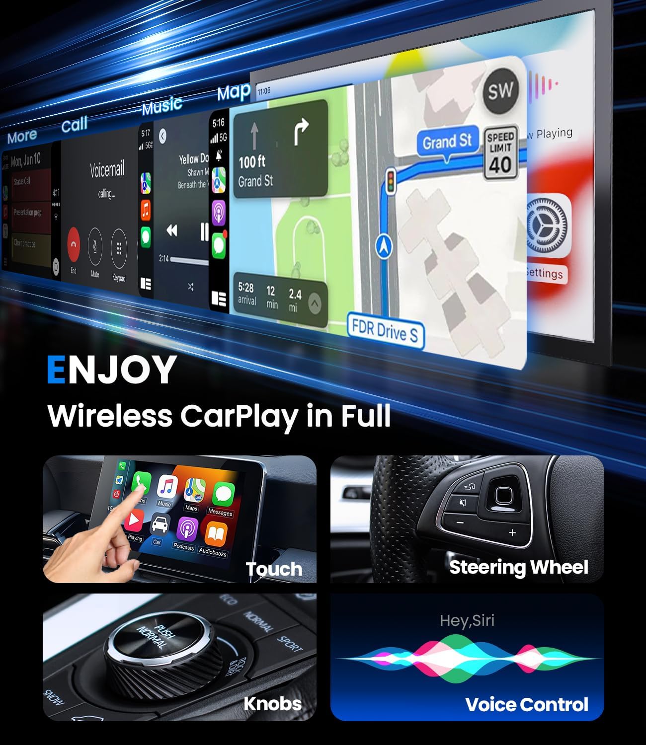 New Wireless CarPlay Android A – Smartwatch Universal recenzja i cena