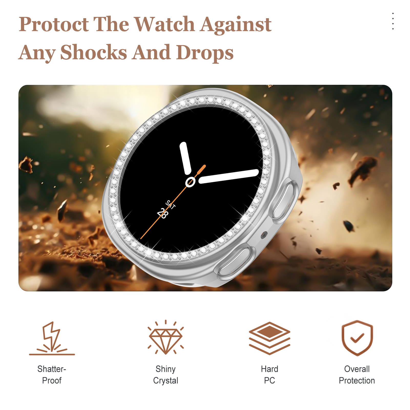 PC Cover For Samsung Galaxy wa – Samsung Smartwatch Accessories recenzja i cena