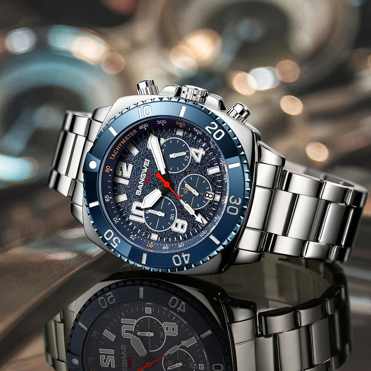 BANGWEI Luxury Quartz Men Watc – Smartwatch Nexus recenzja i cena