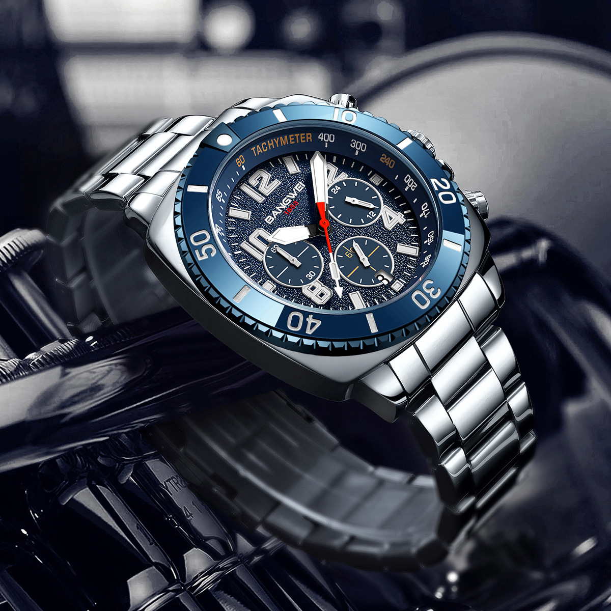 BANGWEI Luxury Quartz Men Watc – Smartwatch Nexus recenzja i cena