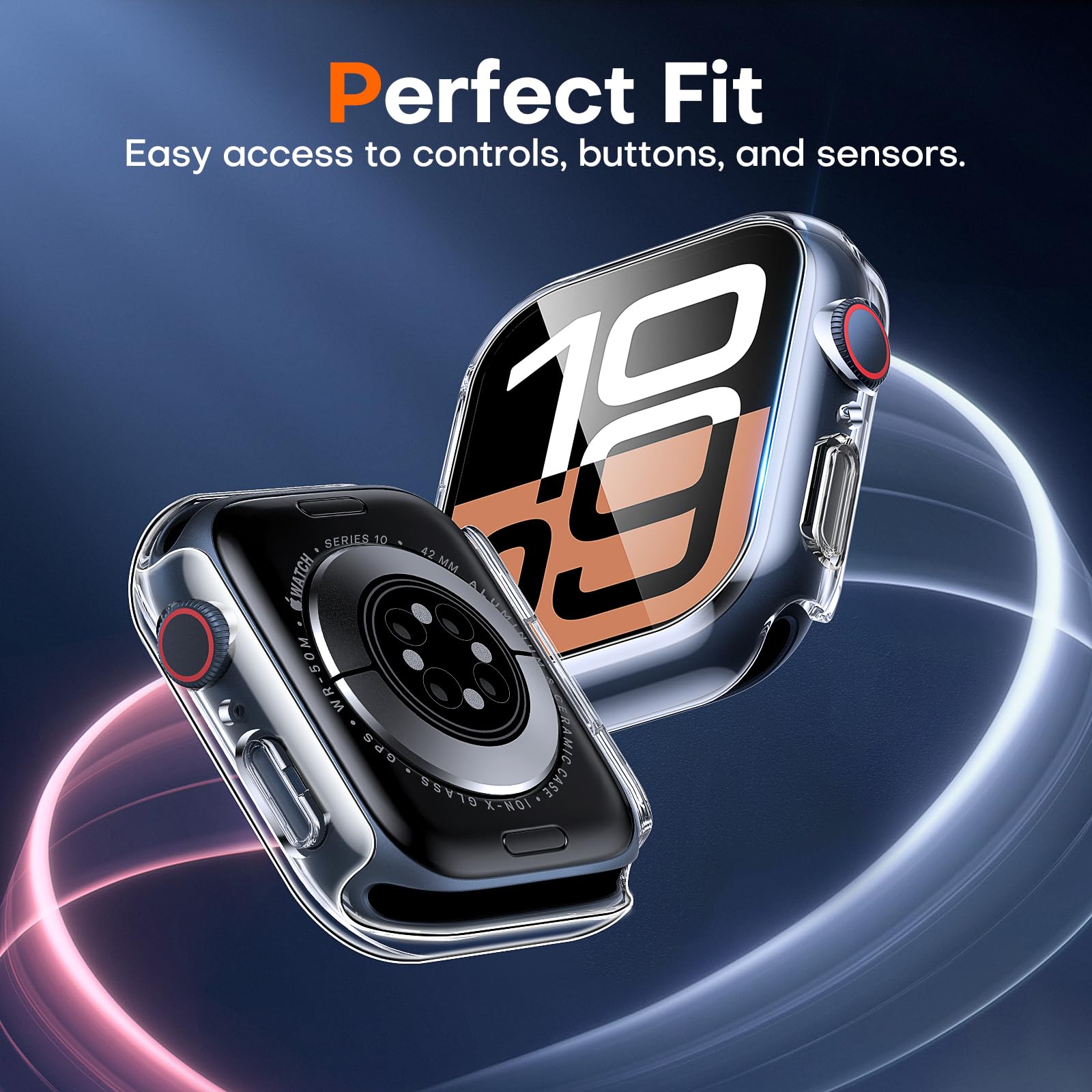 2pcs Tempered Glass Case For A – Apple Smartwatch Accessories recenzja i cena