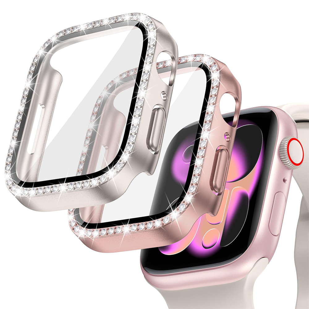 Diamond Case+Glass For Apple w – Apple Smartwatch Accessories recenzja i cena