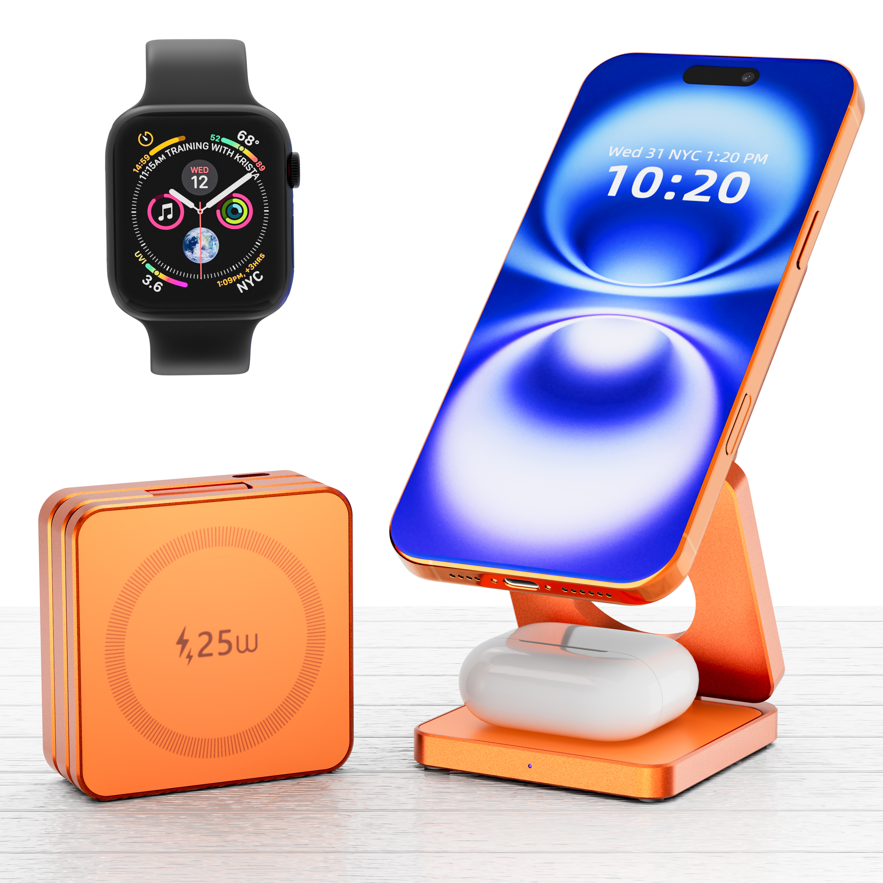 3 in 1 Qi2.2 25W Folding Wirel – Smartwatch Ac recenzja i cena