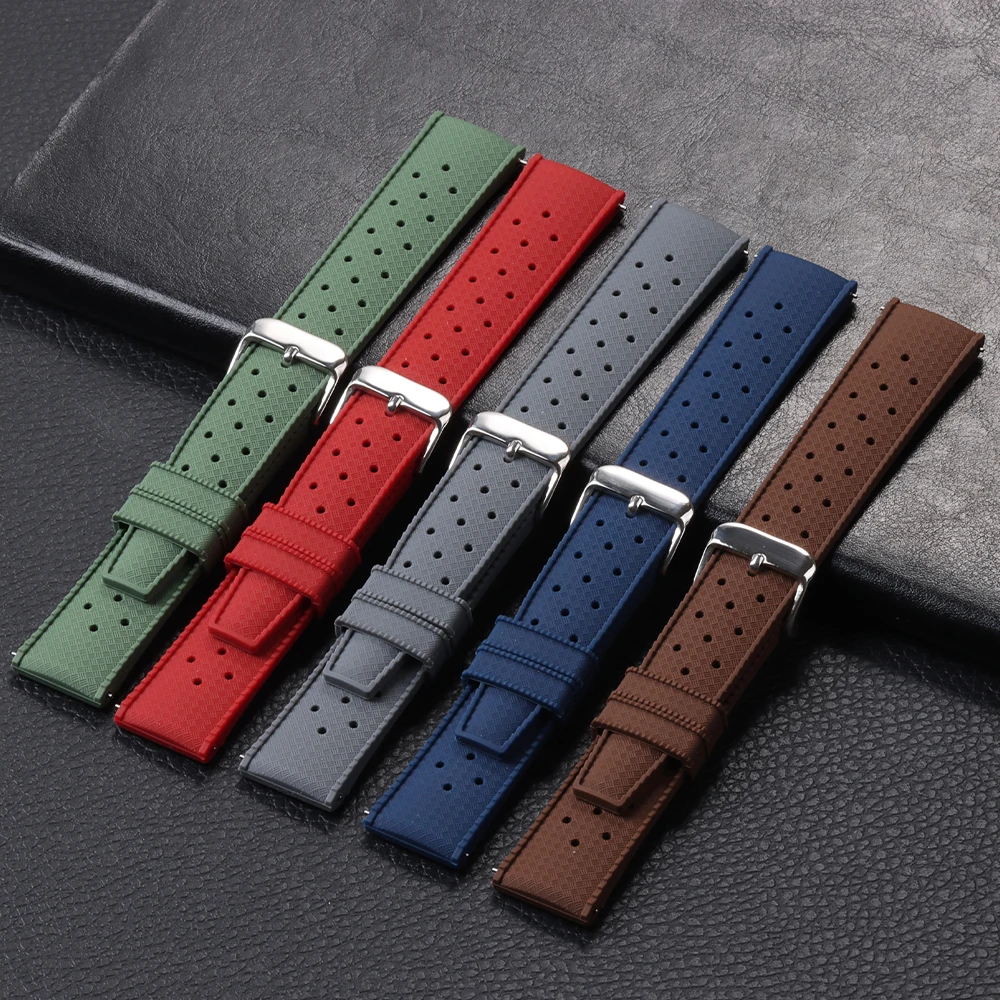 18mm 20mm 22mm Tropic Silicone – Fossil Smartwatch Accessories recenzja i cena