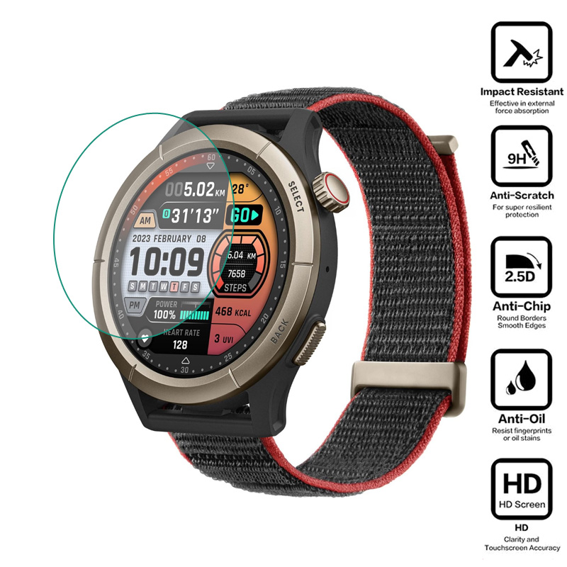 Hard Glass Smartwatch HD Clear – Amazfit Smartwatch Accessories recenzja i cena