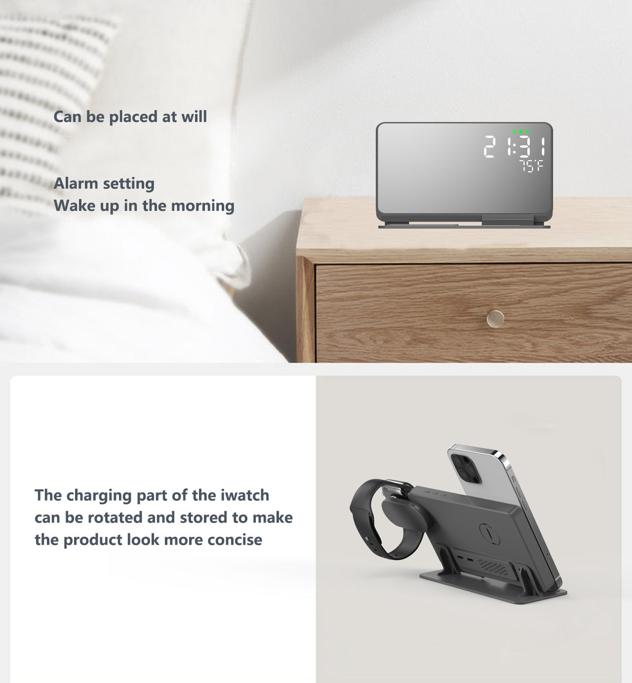 3 in 1 Wireless Charger For iP – Smartwatch Ac recenzja i cena