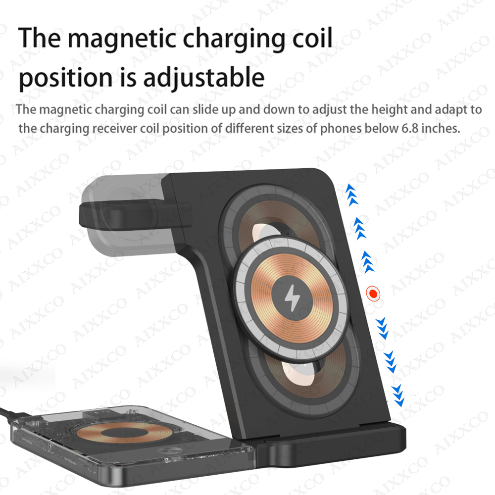 AIXXCO Magnetic Wireless Charg – Smartwatch Ac recenzja i cena