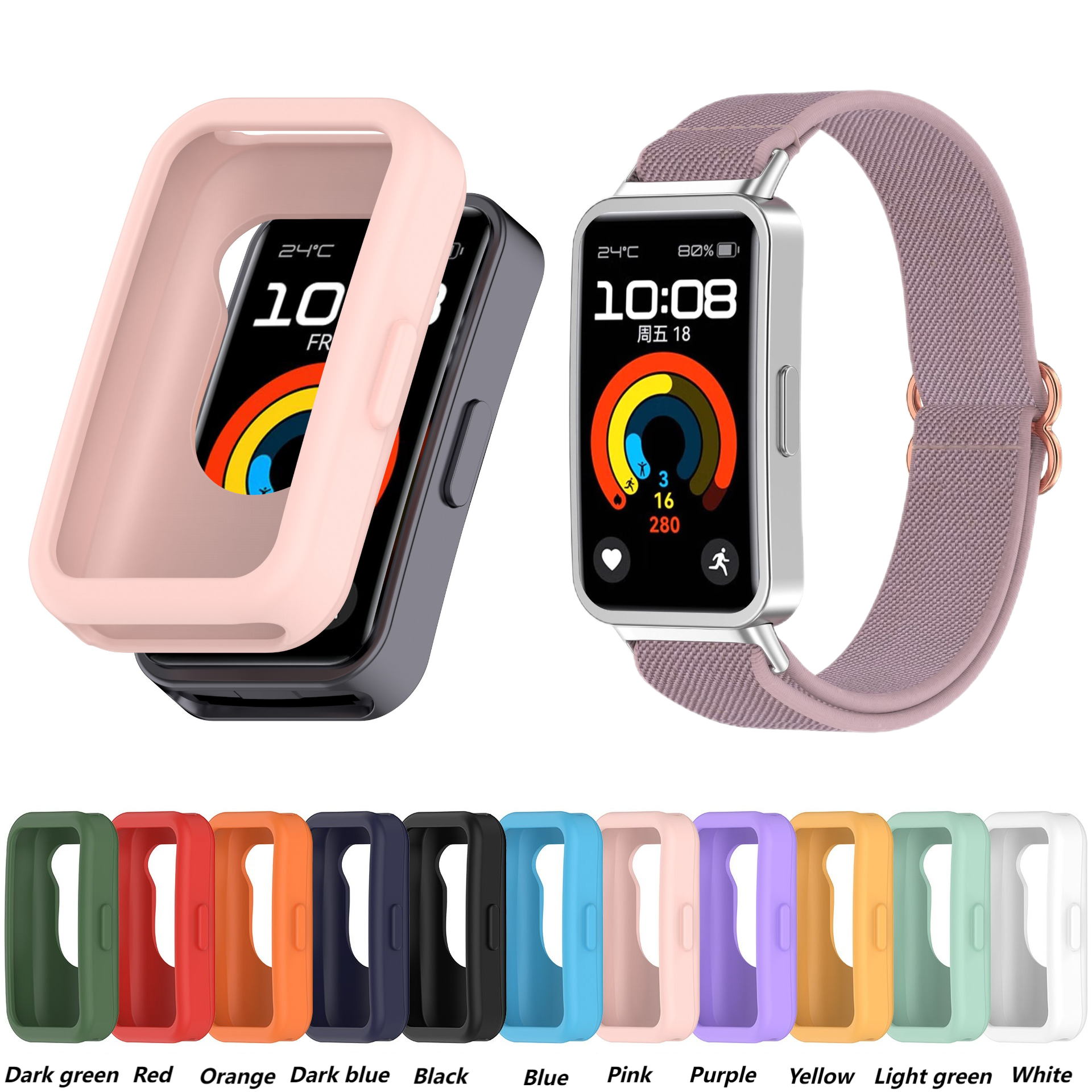 Silicone case For Huawei band  – Smartwatch Nexus recenzja i cena