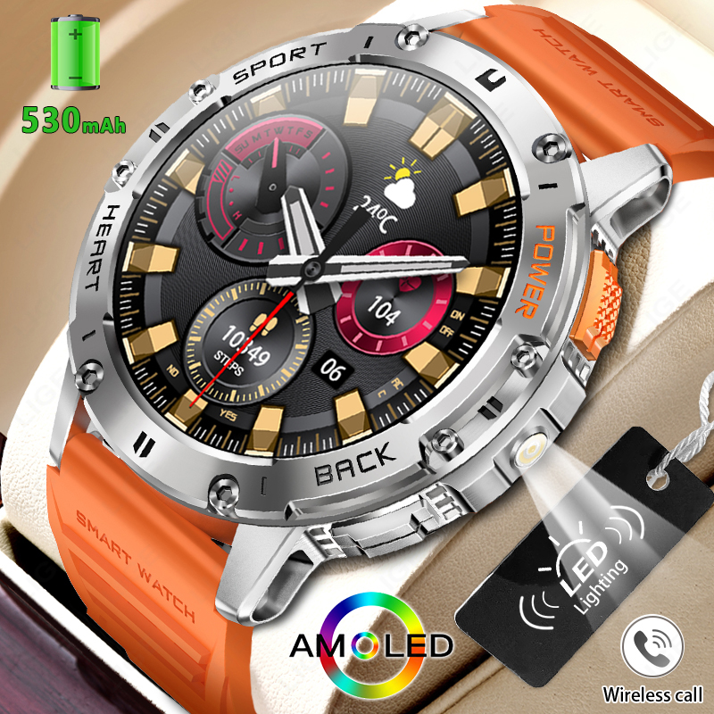 LIGE 1.43 Inch AMOLED Screen B – Smartwatch Instagram recenzja i cena