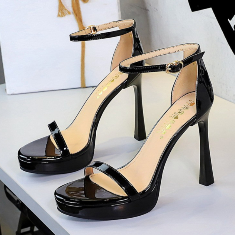 New Thin Heel Women Shoes Fash – Leather Classic Strap recenzja i cena