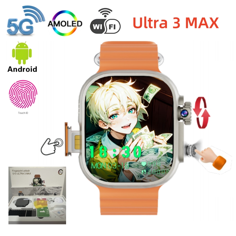 S10 ultra 3 max SmartWatch 4G/ – Smartwatch Store recenzja i cena