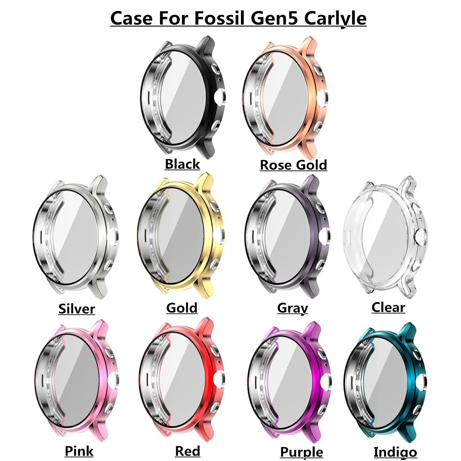 TPU Protective Cover Case For  – Fossil Smartwatch Accessories recenzja i cena