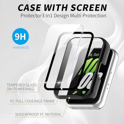 Glass+Case For Samsung Galaxy  – Samsung Smartwatch Accessories recenzja i cena