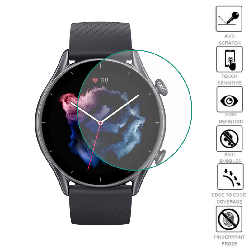 5pcs TPU Soft Protective Film  – Amazfit Smartwatch Accessories recenzja i cena