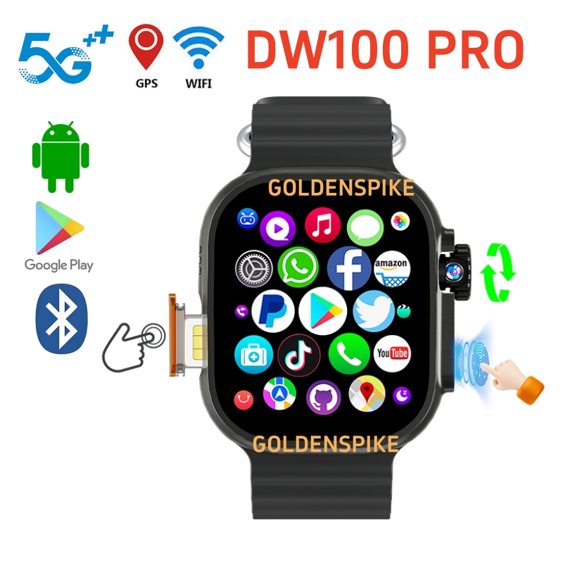 DW100 PRO SmartWatch 4G/5G And – Smartwatch Store recenzja i cena