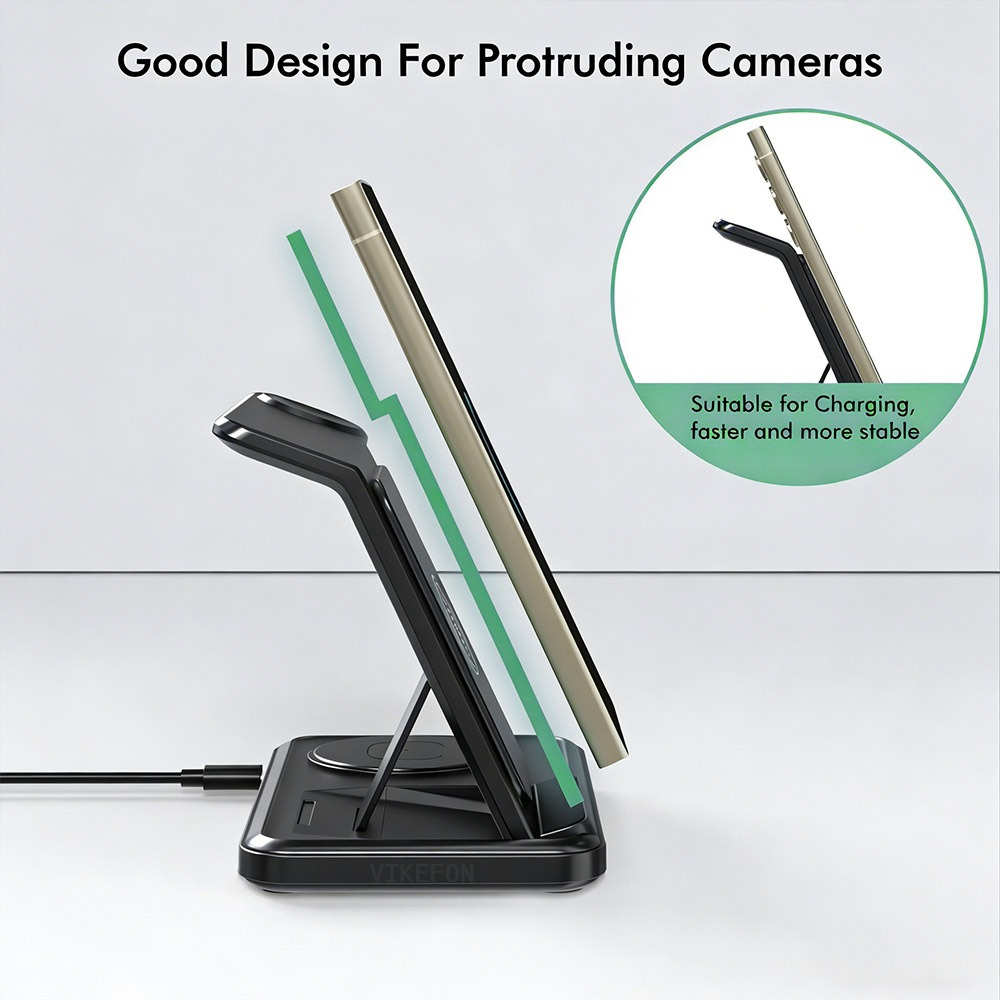 Wireless 3 IN 1 Charger Stand  – Smartwatch Ac recenzja i cena