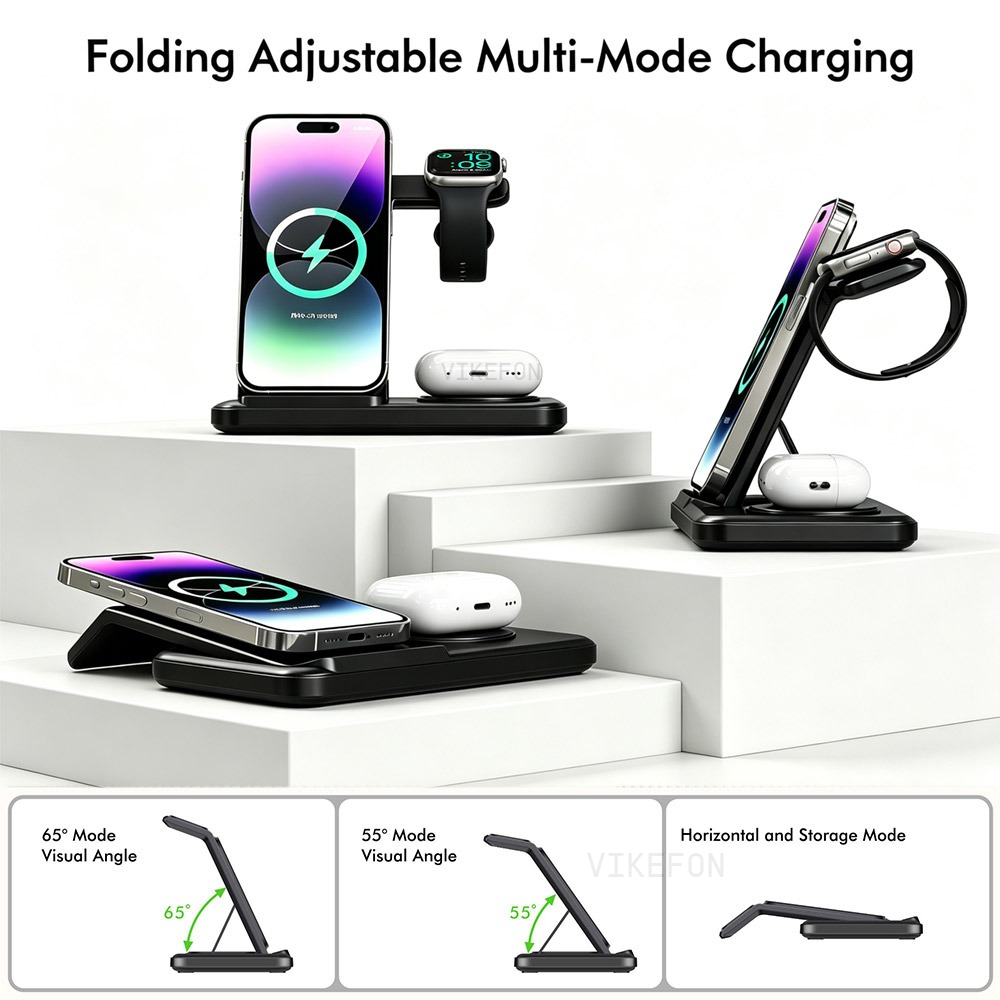 Wireless 3 IN 1 Charger Stand  – Smartwatch Ac recenzja i cena