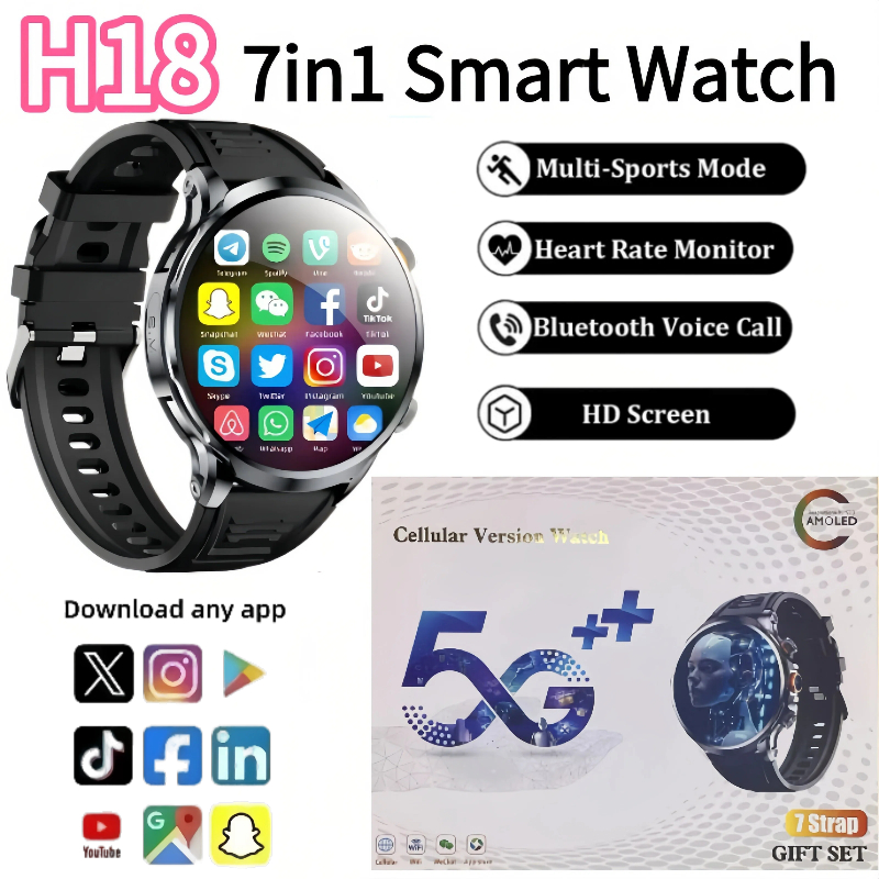 H18 New Android Smartwatch 4G  – Smartwatch Store recenzja i cena