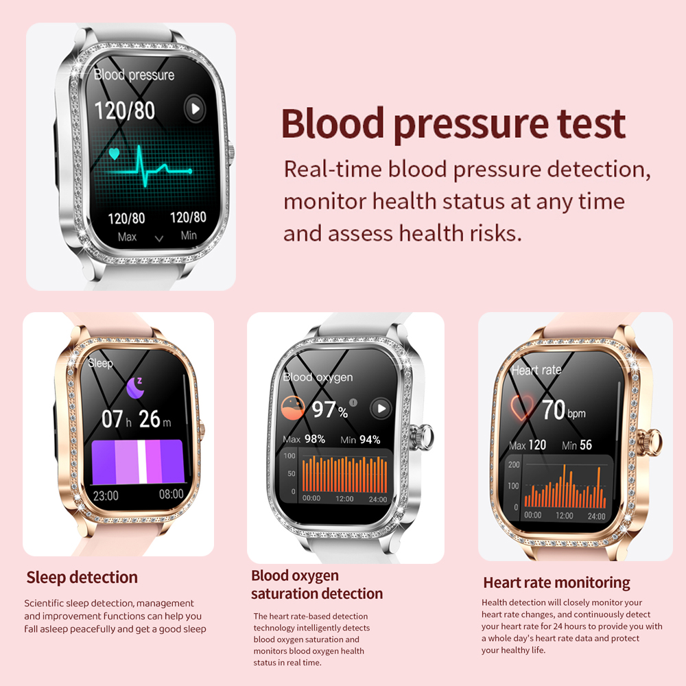 2026 New Fashion Women Diamond – Smartwatch Faces recenzja i cena